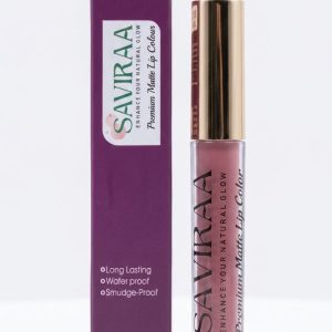 SAVIRAA Premium Matte Lip Color – Pink Nude, Long Lasting & Smudge-Proof, 5ml